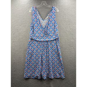 Boden Effie V-Neck Stretch Jersey Faux Wrap Dress Women's size 16 Style J0585